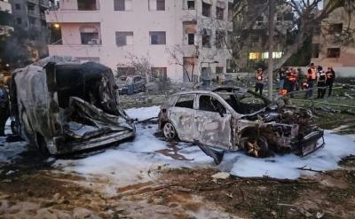 موشک های ایرانی اراضی اشغالی را سوزاند