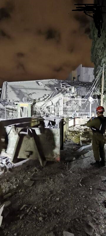 موشک های ایرانی اراضی اشغالی را سوزاند