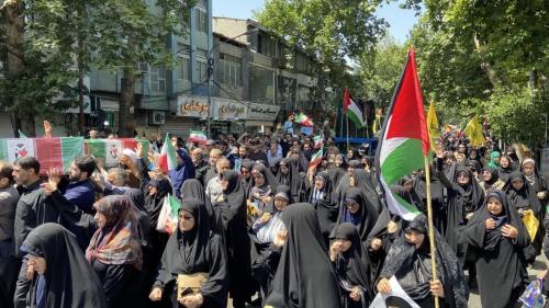 برگزاری راهپیمایی خشم و نصر در سراسر کشور 