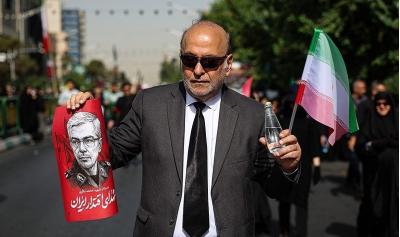 تشییع شهدای اقتدار ملی در تهران - 1