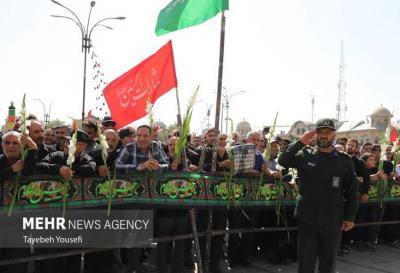  خاکسپاری پیکر سردار شهید علی شادمانی /عکس
