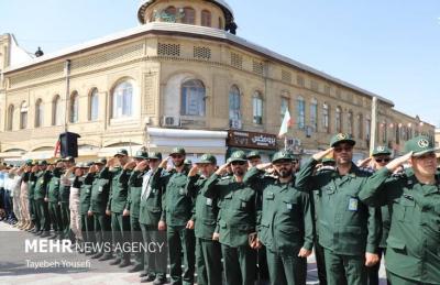  خاکسپاری پیکر سردار شهید علی شادمانی /عکس