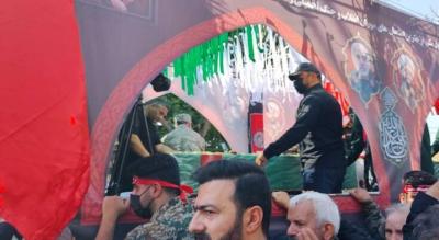 تشییع سپهبد شهید رشید و فرزندش در دزفول / عکس