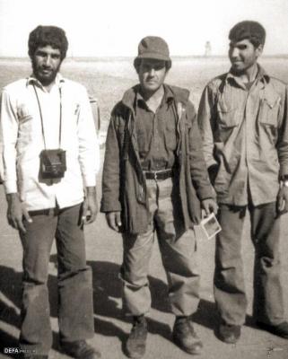 سپهبد شهید غلامعلی رشید در زمان دفاع مقدس