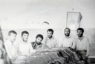 سپهبد شهید غلامعلی رشید در زمان دفاع مقدس