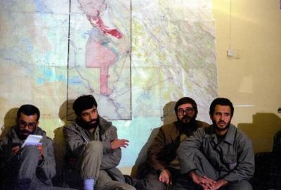 سپهبد شهید غلامعلی رشید در زمان دفاع مقدس