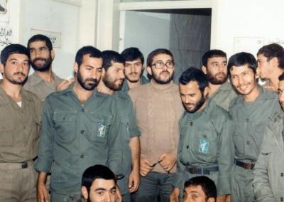 سپهبد شهید غلامعلی رشید در زمان دفاع مقدس