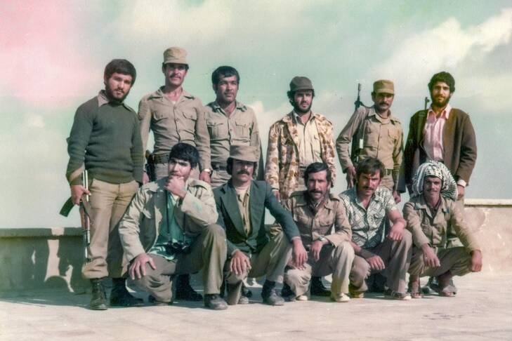 سپهبد شهید غلامعلی رشید در زمان دفاع مقدس