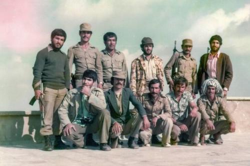 سپهبد شهید غلامعلی رشید در زمان دفاع مقدس