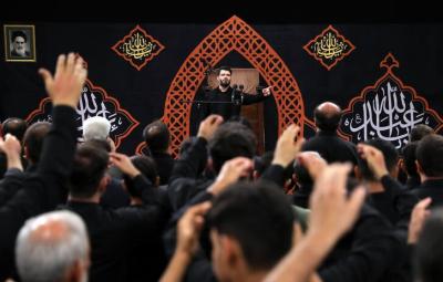  مراسم عزاداری حسینیه امام خمینی(ره) در محرم