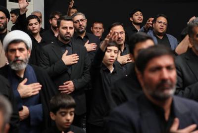  مراسم عزاداری حسینیه امام خمینی(ره) در محرم