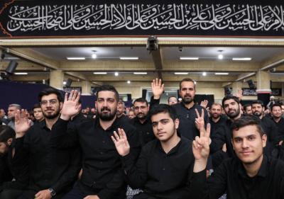  مراسم عزاداری حسینیه امام خمینی(ره) در محرم