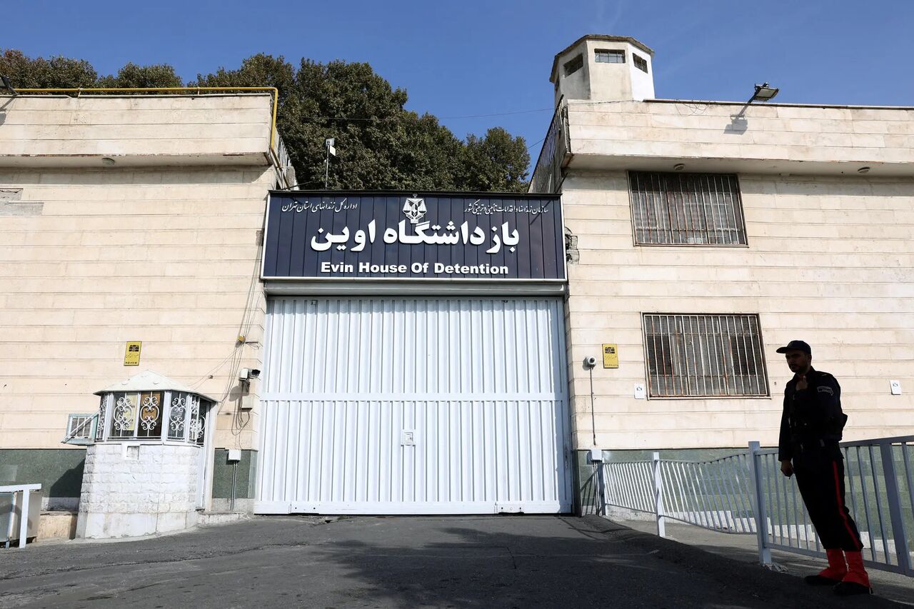 زندان اوین دقایقی پس از حمله رژیم صهیونیستی