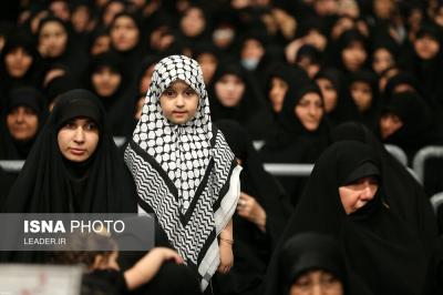 مراسم عزادارای شب عاشورای حسینی با حضور رهبر انقلاب