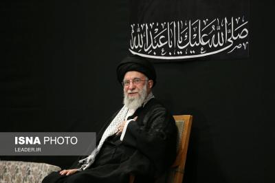 مراسم عزادارای شب عاشورای حسینی با حضور رهبر انقلاب