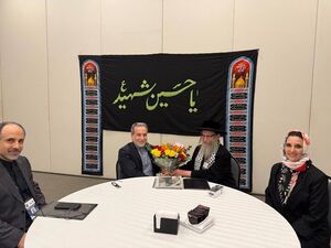  دیدار و گفتگوی خاخام ضد صهیونیست با عراقچی+ عکس