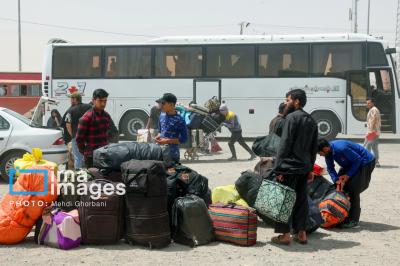 خروج اتباع افغانستانی غیرمجاز از مرزدوغارون