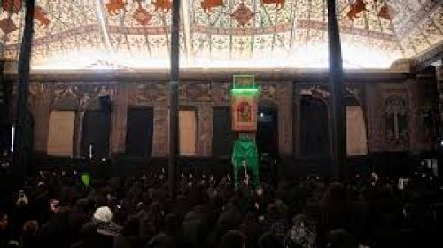 یازدهم محرم در حسینیه سادات اخوی