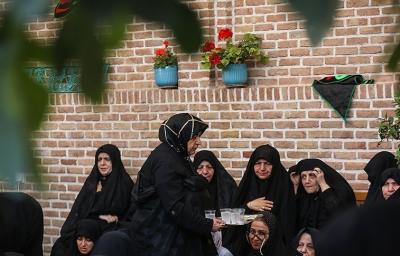  مراسم روضه اباعبدالله الحسین (ع)در قزوین 