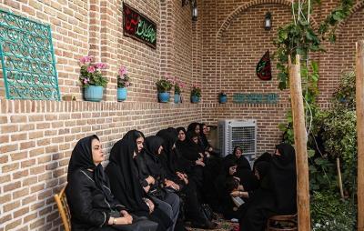 مراسم روضه اباعبدالله الحسین (ع)در قزوین 