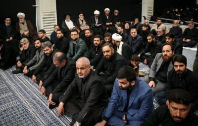 آخرین شب مراسم عزاداری محرم در حسینیه امام خمینی(ره) 