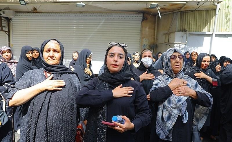  مراسم گرامیداشت شهدای حمله رژیم صهیونیستی به زندان اوین 