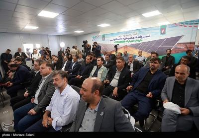 افتتاح فاز نخست نیروگاه خورشیدی آفتاب شرق