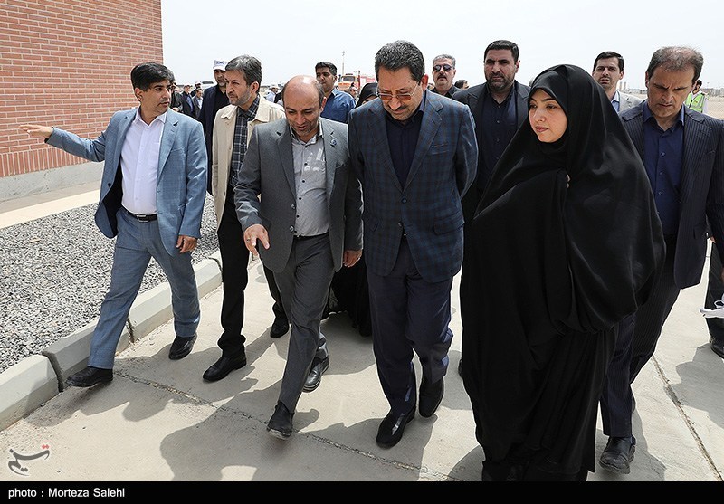 افتتاح فاز نخست نیروگاه خورشیدی آفتاب شرق