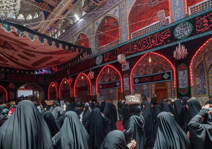 حضور زنان قبیله بنی اسد در کربلا / عکس حضور زنان قبیله بنی اسد در کربلا / عکس