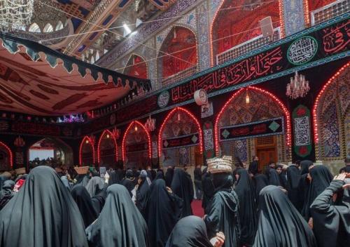  حضور زنان قبیله بنی اسد در کربلا / عکس