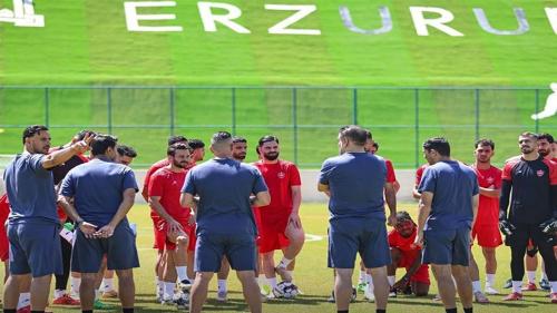  اولین حریف پرسپولیس دراردوی ترکیه