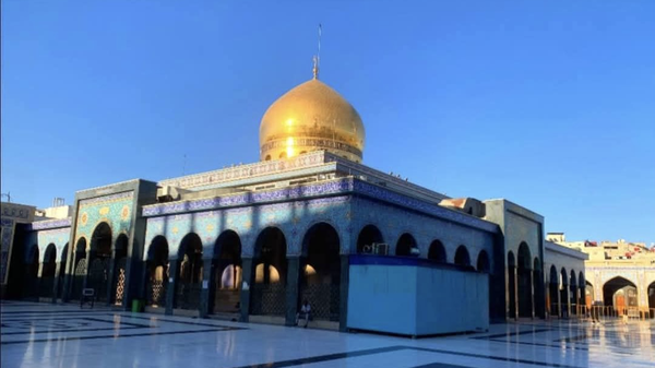 گنبد حرم حضرت زینب(س) هنوز بی‌پرچم است+عکس
