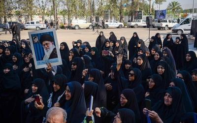 مراسم استقبال از پیکر سردار شهید غلامحسین غیب پرور /عکس