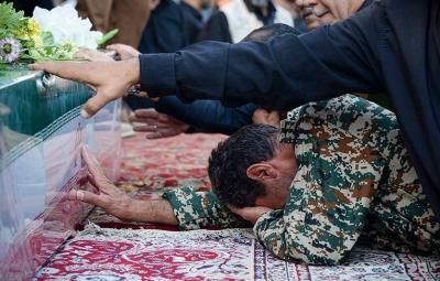 مراسم استقبال از پیکر سردار شهید غلامحسین غیب پرور /عکس