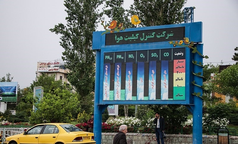 تنفس هوای قابل‌قبول در تهران 