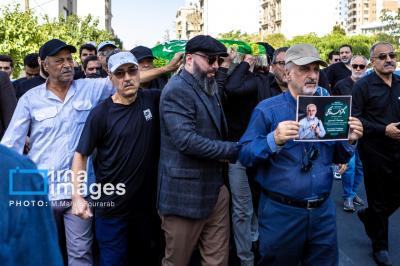 پیکر احمد توکلی تشییع و به خاک سپرده شد