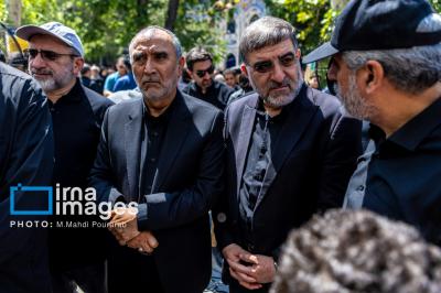 پیکر احمد توکلی تشییع و به خاک سپرده شد