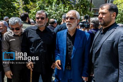پیکر احمد توکلی تشییع و به خاک سپرده شد