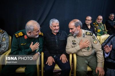 مراسم چهلمین روز شهادت سردارسپهبد باقری