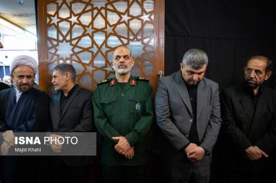 مراسم چهلمین روز شهادت سردارسپهبد باقری