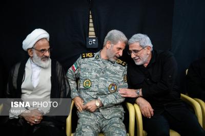 مراسم چهلمین روز شهادت سردارسپهبد باقری