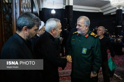 مراسم چهلمین روز شهادت سردارسپهبد باقری