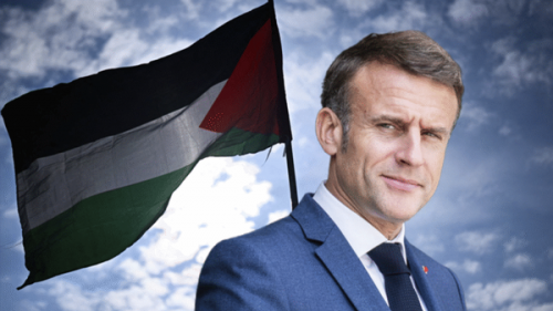 مکرون در به‌ رسمیت‌شناختن کشور فلسطین دنبال چیست+عکس