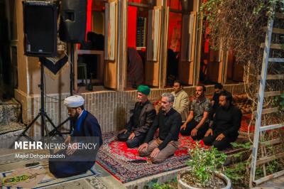 روضه هنری درخانه مارلیک یزد