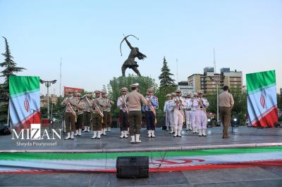  آیین رونمایی از مجسمه آرش کمانگیر / عکس