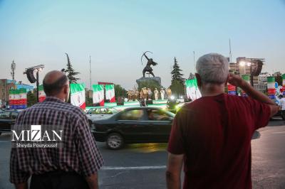  آیین رونمایی از مجسمه آرش کمانگیر / عکس
