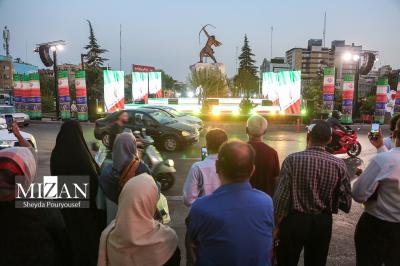  آیین رونمایی از مجسمه آرش کمانگیر / عکس