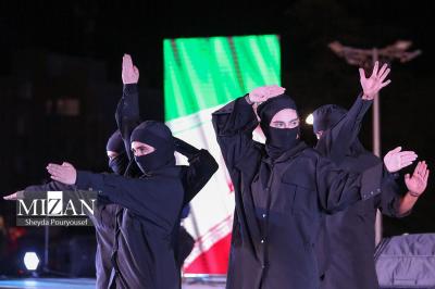  آیین رونمایی از مجسمه آرش کمانگیر / عکس