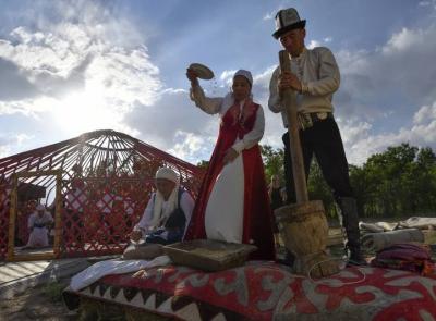 جشنواره اسب وانسان درقرقیزستان