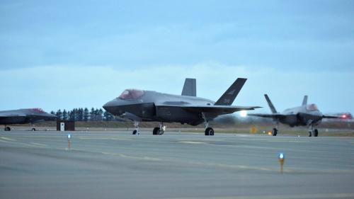 یک F-35 دیگر آمریکا هم از آسمان افتاد /فیلم